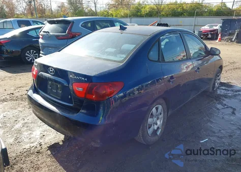 2009 Hyundai Elantra Gls z USA, uszkodzony, nr VIN KMHDU46D59U671589